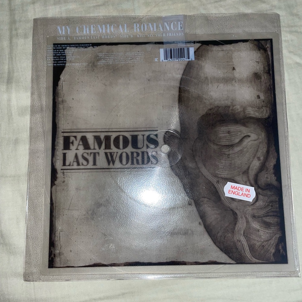 My Chemical Romance- Famous Last Words 7”